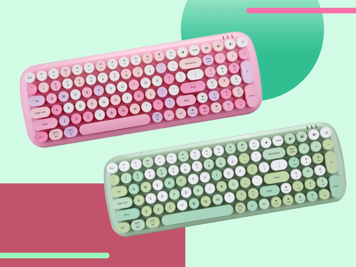 Colourful keyboards are TikTok’s latest trend Here’s how to buy one